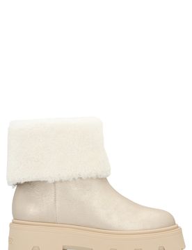 Moncler Aurea Mid Shearling Boots
