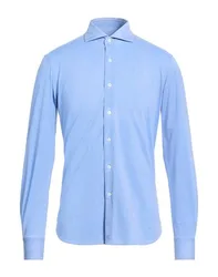 Hemd Herren Hellblau 38 Herren