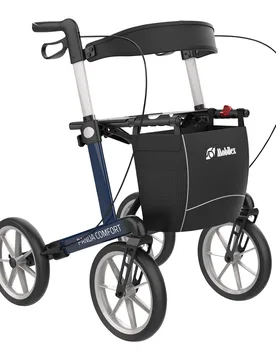 Rollator "Panda“ schwarz blau - Mobilex - FashionsVida