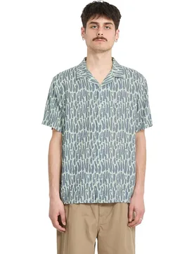 Camisa de hombre de manga corta y corte boxy - Volcom - FashionsVida