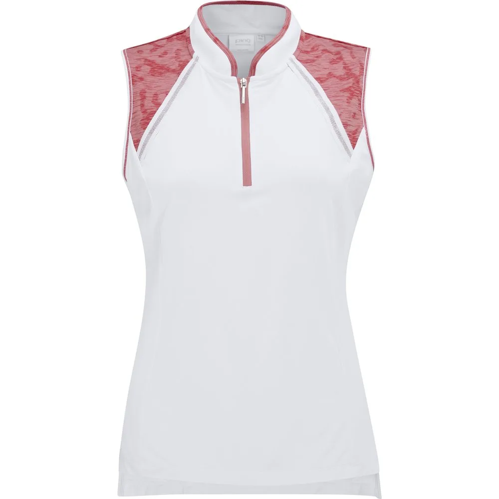 Polo mujer sin mangas modelo Nala - Ping - FashionsVida