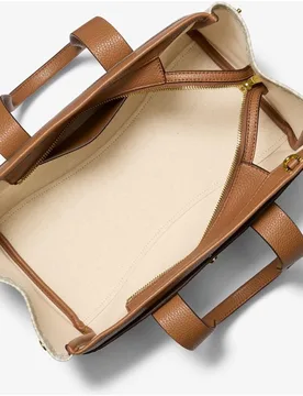 Bandolera de mujer satchel romee pequeña con logotipo - MICHAEL Michael Kors - FashionsVida