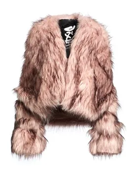 Borreguito y pelo ecológico Mujer Rosa palo M,S,XS Mujer - Disclaimer - FashionsVida