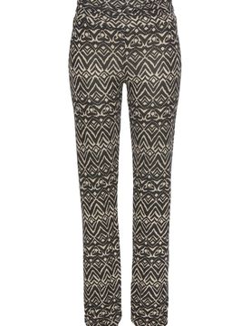 BUFFALO Pantalón beige / negro