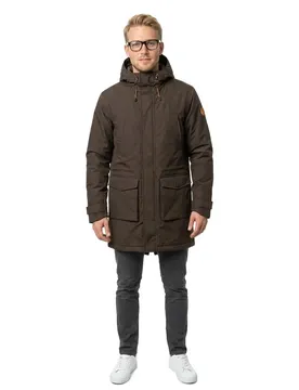 Agu Parka Fishtail Chocolate Brown