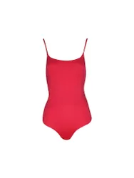 Bañador básico de mujer rojo 38