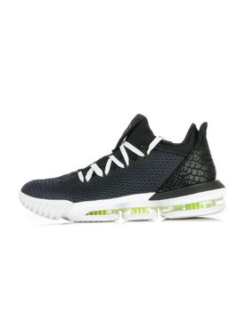 Scarpa Basket Uomo Lebron Xvi Low Black/black/summit White/volt