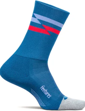 Elite light cushion mini crew calcetines running Azul (S) - Feetures - FashionsVida