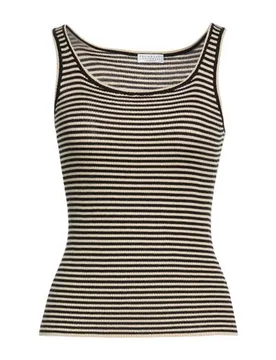 Top Damen Beige L,M,XL,XS,XXL,XXS Damen - Brunello cucinelli - FashionsVida