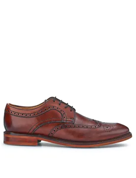 Leather Brogues Brown male - Jones Bootmaker - FashionsVida