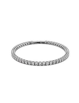 Pulsera TENNIS Steel plata L
