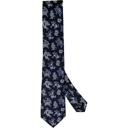 Victorio & Lucchino - Corbata de seda con estampado paisley