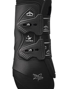 Dressurgamaschen ABSOLUTE ELASTIK front black L - Veredus - FashionsVida
