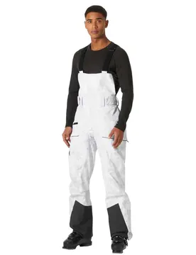 Pantalon Sogn Bib Shell Grey Fog Snow S