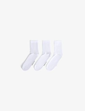 Pack De 3 Paires De Chaussettes Sport L Blanc