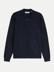 Sweat-Bomberjacke 10668-sky captain blue L