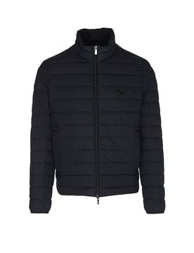 Cazadora de plumón azul oscuro 48