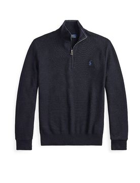 POLO Troyer Pullover dunkelblau L herren