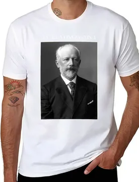 Pyotr Ilyich Tchaikovsky T-Shirt men t shirt cotton 100% man graphic t shirt T-Shirt - Aliexpress - FashionsVida