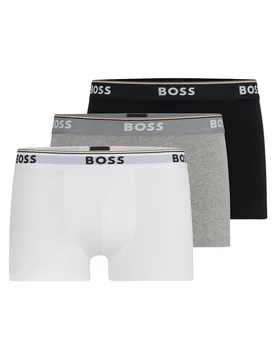 Black Boxershorts 3er-Pack Mehrfarbig L - BOSS - FashionsVida