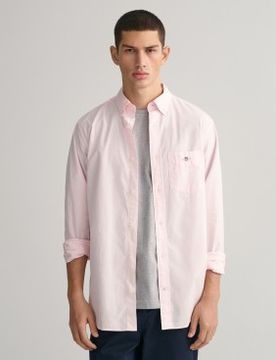Para hombre. 3000100 Camisa Regular Fit de popelina (S), Casual, Algodón, Clásico, Manga larga