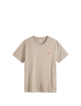 T-shirt manches courtes en coton Kaki M Male
