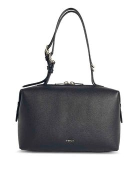 Furla Borsa Doppia In Pelle Nera
