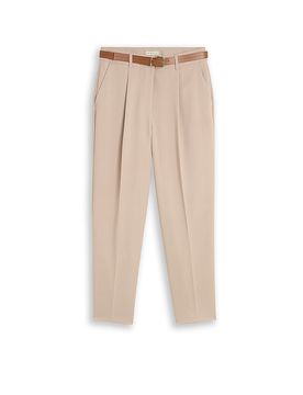 Pantalón de negocios 7/8 beige 36/L28