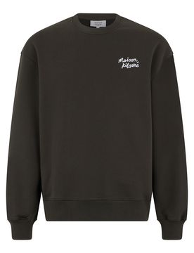 Maison Kitsuné Cotton Crew Neck Sweater for Men