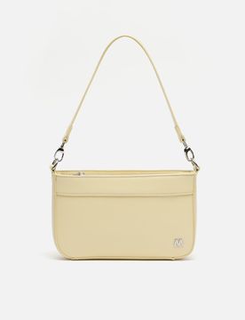 Iana shoulder bag with double handle and removable crossbody strap ED