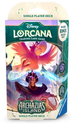 Disney Lorcana: Archazia's Island Starter Deck - Amethyst & Steel (Iago & Jafar)