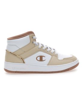 Sneakers bianche e beige mid RD18 2 Mid 38