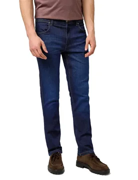 Jeans Greensboro Regular Fit Rustic Navy 38 - Wrangler - FashionsVida