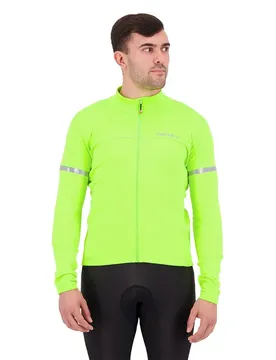Maglia A Maniche Lunghe Fondo 2 Fz Electric Lime / Silver Reflex
