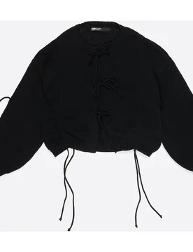 Cárdigan de mujer lazos y fruncidos - Bimba y Lola - FashionsVida