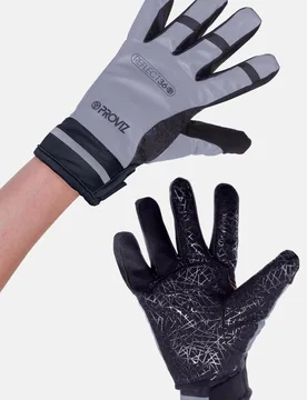 Reflect360 Mens Waterproof Cycling Gloves - - Size: XXL - Proviz - FashionsVida