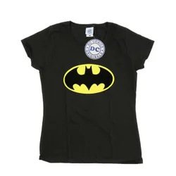 Womens/ladies Batman Logo Cotton T-Shirt (Light Graphite) - Grey - Size X-Small