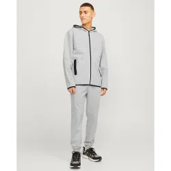 Jack & Jones - Jogger liso con bolsillos laterales y cordones de hombre