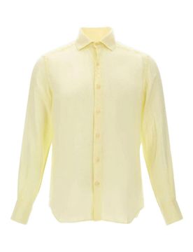 Camicia classica in lino pamplona