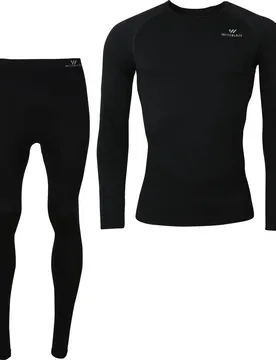 Luca Herren Unterwäsche-Set, schwarz S