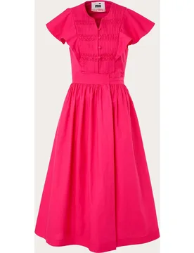 Vestido midi Lea de algodón - Mii Collection - FashionsVida