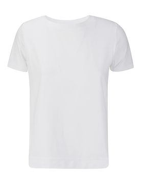 T-shirt girocollo in jersey