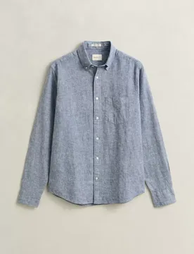 XL REG COTTON LINEN SHIRT male