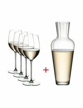 Weissweinglas 5er Set VERITAS Riesling/Zinfandel und Dekanter baby