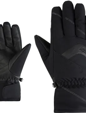 Karion-Z Damen Fingerhandschuhe, gelb 8 - Ziener - FashionsVida