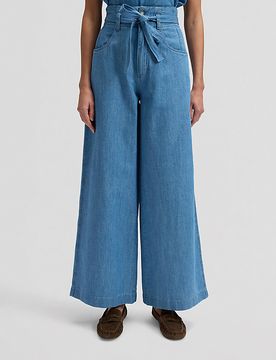 Regular Pleated Lightweight Trousers Companion Piece Größe 26x31 female