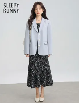 Women Petite Blazer Spring Temperament Padded Shoulder Retro Versatile Casual Suit Jacket for Lady Elegant High End Chic Outfit - Aliexpress - FashionsVida