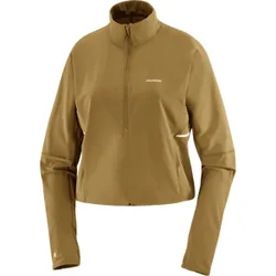 SENSE AERO HYBD CP PLVR Pullover W Damen BRILLIANT OLIVE XS