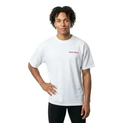 Basic Short Sleeve T-shirt White L Men,Women