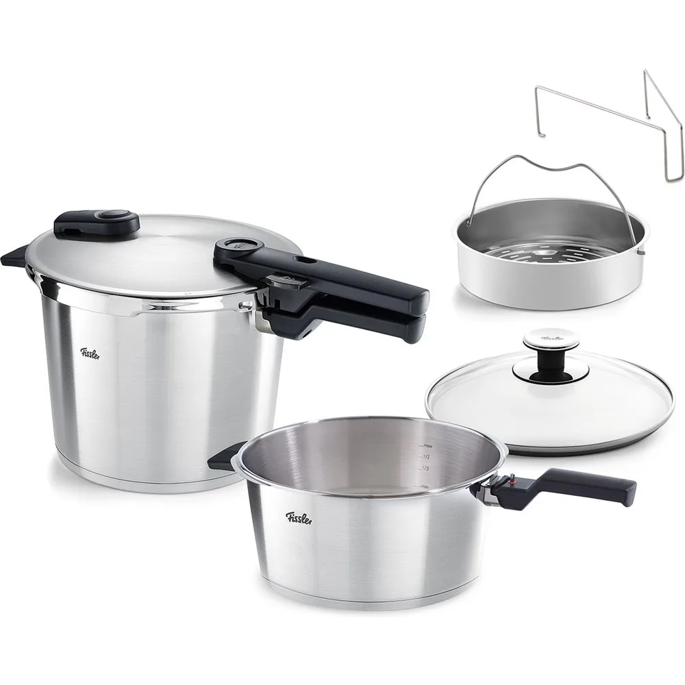 Set de ollas a presión vitaquick 3,5+6,0 litros - Fissler - FashionsVida